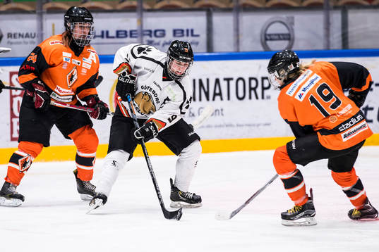 Göteborgs Lindsey Cunningham och Karlskronas Katka