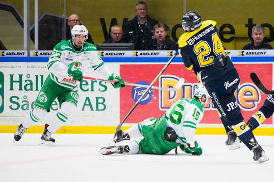 Rögles Christopher Liljewall på isen
