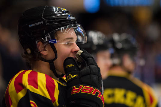 Brynäs Lucas Carlsson deppar