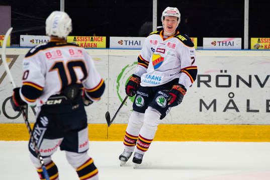 Djurgårdens Emil Johansson jublar