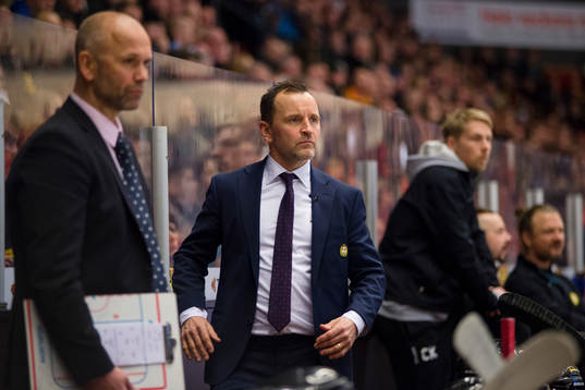 Brynäs tränare Thomas Berglund