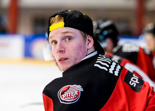 Piteås målvakt Isac Myrestam