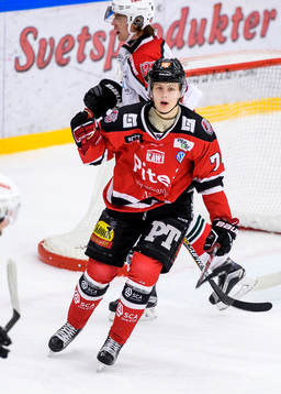 Piteås Petter Mäkitalo jublar
