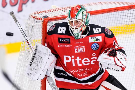 Piteås målvakt Marcus Olsson