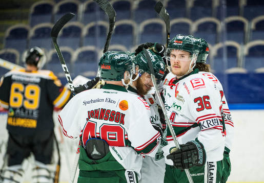 Tingsryds Niklas Johansson, Daniel Norbe, Adam Åkesson och