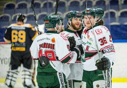 Tingsryds Niklas Johansson, Daniel Norbe, Adam Åkesson och