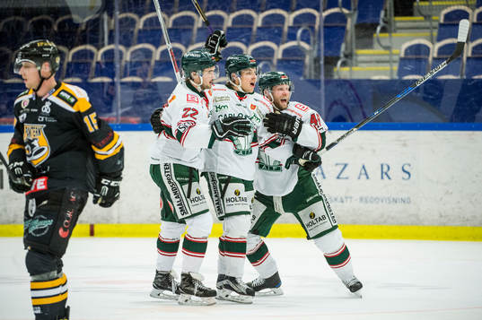 Tingsryds Johan Eriksson, Emil Forslund och Niklas