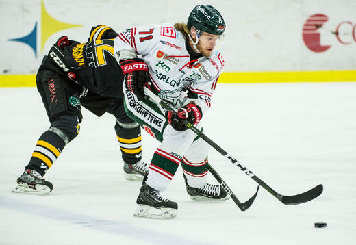 Tingsryds Nicolai Meyer mot Panterns Lars Bryggman