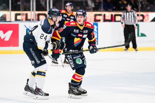 s Erik Christensen och Djurgårdens Patrik Lundh
