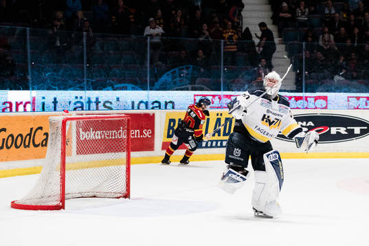 s målvakt Linus Söderström jublar