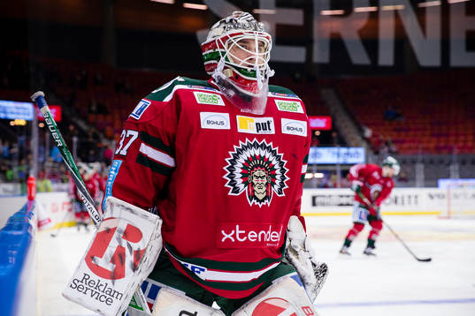 Frölundas målvakt Johan Gustafsson