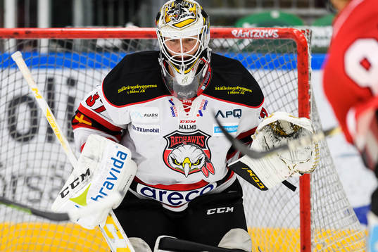 Malmö Redhawks målvakt Tex Williamsson