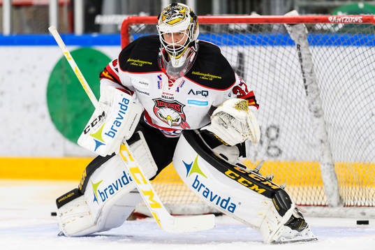 Malmö Redhawks målvakt Tex Williamsson