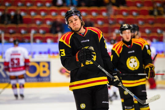 Brynäs Lucas Carlsson deppar