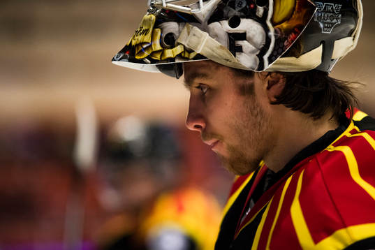 Brynäs målvakt Felix Sandström