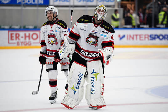 Malmö Redhawks målvakt Oscar Alsenfelt