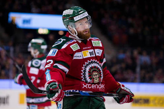 Frölundas Robin Figren deppar