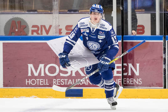 Leksands Johan Porsberger jublar
