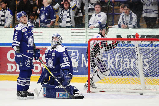 Linköpings Ken André Olimb jublar