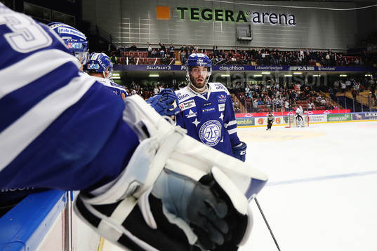 Leksands Markus Lauridsen jublar
