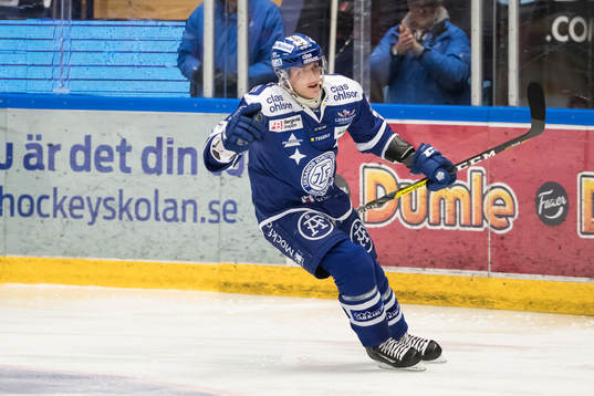 Leksands Ben Youds jublar