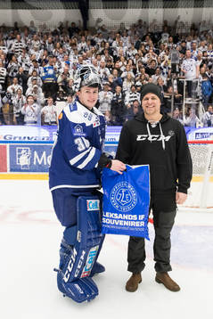 Leksands målvakt Henrik Haukeland utsedd till matchens