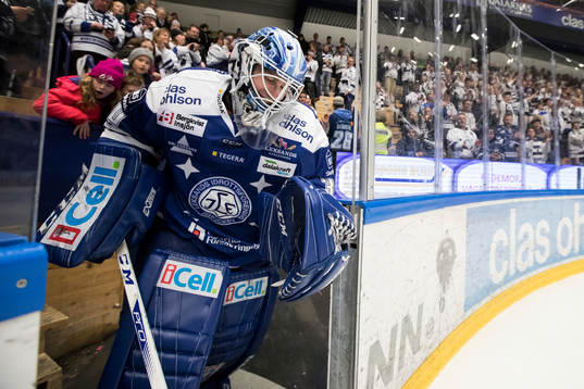Leksands målvakt Henrik Haukeland utsedd till matchens