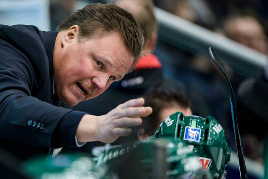 Färjestads Tränare Leif Carlsson
