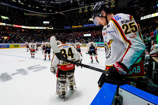 Luleås Anton Hedman deppar