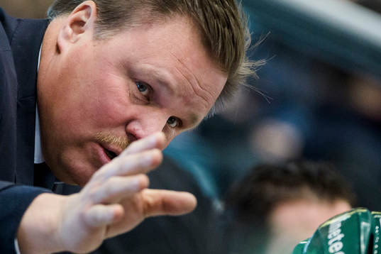 Färjestads Tränare Leif Carlsson