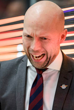 Luleås assisterande tränare Anders Burström