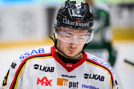 Luleås Johan Forsberg deppar