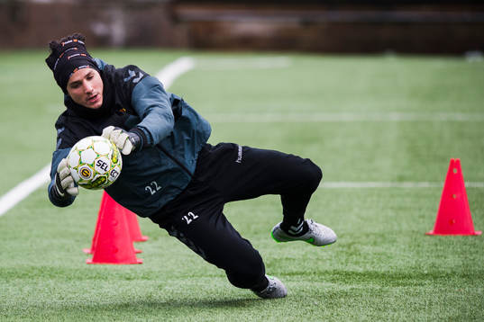 GAIS målvakt Damir Mehic