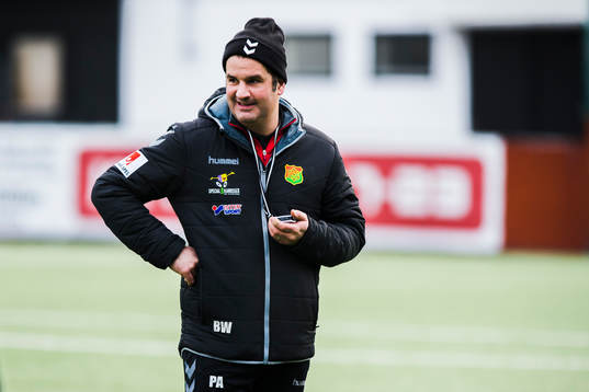 GAIS tränare Benjamin Westman