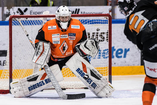 Karlskronas målvakt Arvid Holm