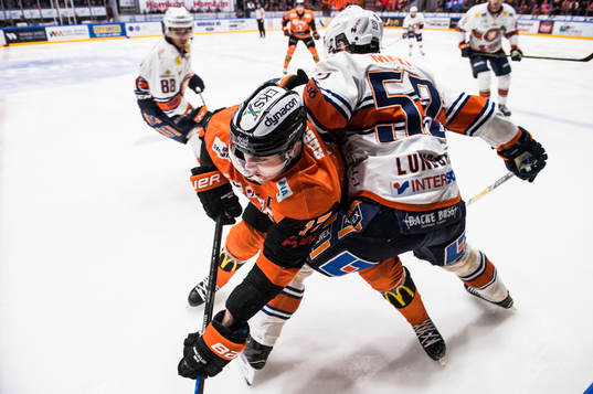 Karlskronas Joel Kellman och Växjös Arvid Lundberg