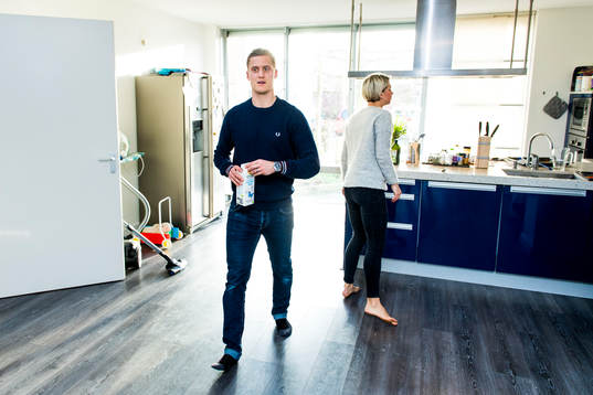 Feyenoords Pär Hansson och Emma Hansson