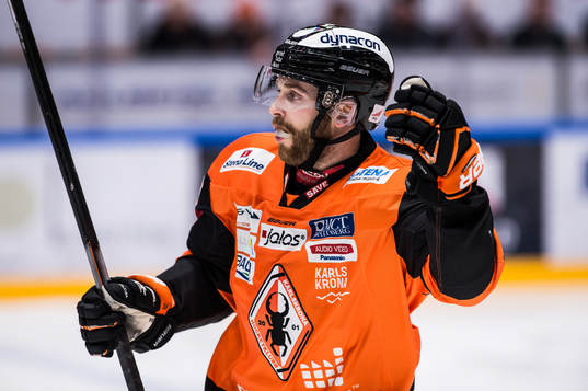Karlskronas Mattias Guter går av isen