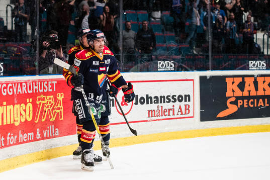 Djurgårdens Matt Anderson jublar