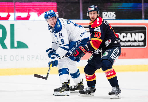 Leksands Lukas Ericsson och Djurgårdens Jeff Tambellini