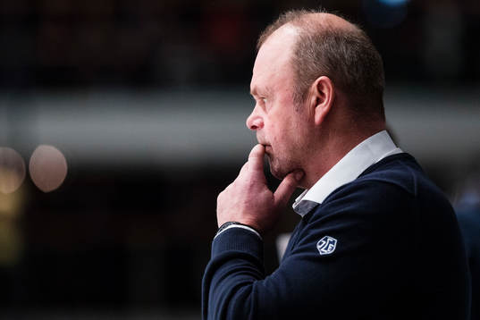 Leksands tränare Per-Erik Johnsson