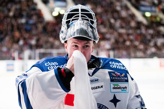 Leksands målvakt Henrik Haukeland