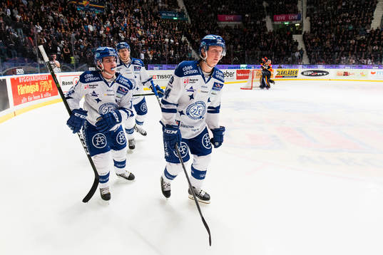 Leksands Oskar Lang och Olle Alsing