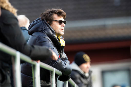 AIK supportern Niklas Strömstedt var på läktaren