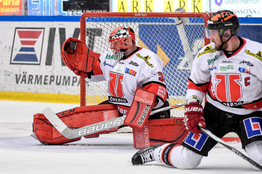 Örebros målvakt Julius Hudacek