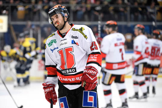Örebros Martin Johansson deppar