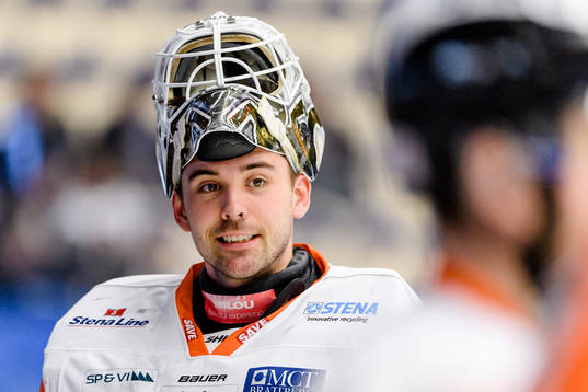 Karlskronas målvakt Johannes Jönsson