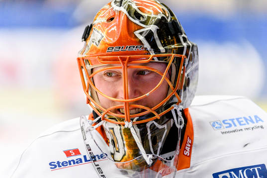 Karlskronas målvakt Johan Holmqvist