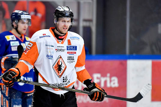 Karlskronas Alexander Bergström deppar