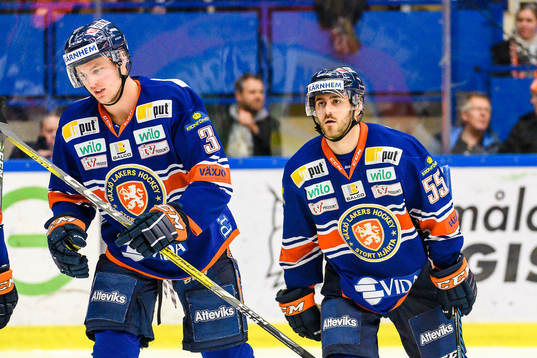 Växjös Nick Bailen jublar